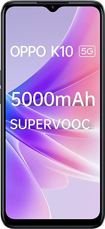 Oppo K10 5G (Midnight Black, 8GB RAM 128GB Storage) Mobile phone