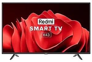 Redmi 108 cm (43 inches) 4K Ultra HD Android Smart LED TV X43 | L43R7-7AIN (Black) MI